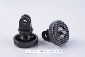 Перехідник-адаптер для екшн-камер (GoPro) з гвинтом 1/4", 2 вушка