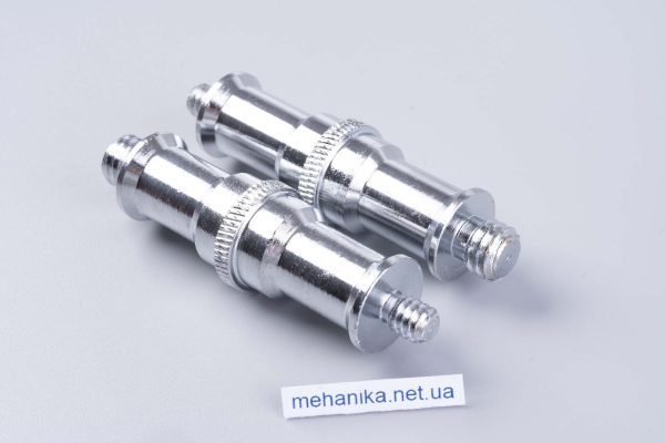 Перехідник-адаптер, студійний палець, для фототехніки 3/8″ Male (тато) на 1/4″ Male (тато)