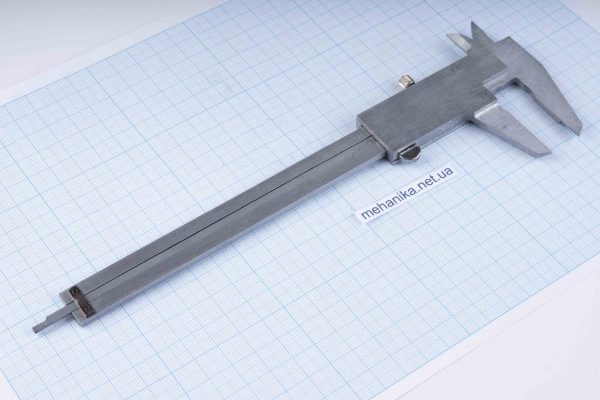 Штангенциркуль 0-150 мм, ціна поділки 0.02 мм, лінійний
