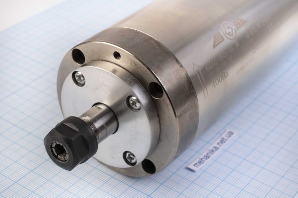 Шпиндель GDZ-65-0.8 (0.8kW, d65x195мм), цанга ER11, з рідинним охолодженням
