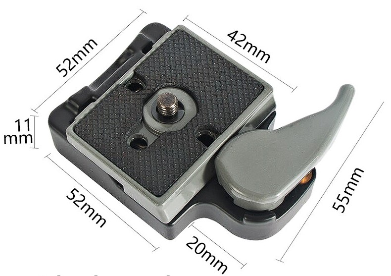 Швидкозйомний майданчик Quick Change Rectangular Plate Adapter (аналог Manfrotto)