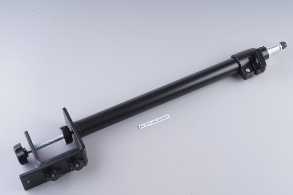 Штатив, тримач з кріпленням до торця столу з різьбою 1/4" Male, 46-70cм