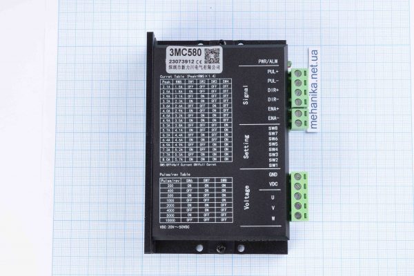 Драйвер крокового двигуна, трифазний 3MC580