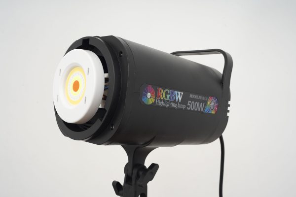 Студійне (постійне) світло LED COB RGB 500W, з дистанційним керуванням