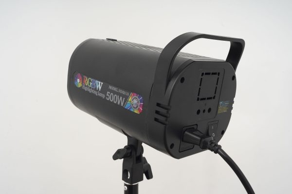 Студійне (постійне) світло LED COB RGB 500W, з дистанційним керуванням