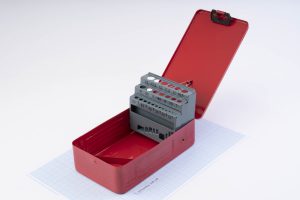 Металевий футляр-органайзер для зберігання свердел 1-13 мм, 25 свердел