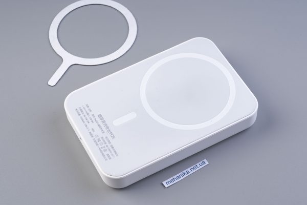 Повербанк з безпровідною зарядкою 10000 mAh, магніт Magsafe, 20W