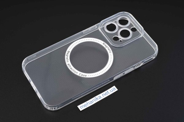 Чохол силіконовий з магнітним кільцем для iPhone 12/13/14 (Pro/Pro Max)