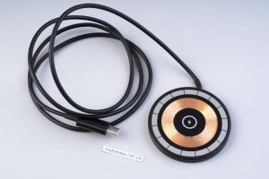 Бездротовий зарядний пристрій з підтримкою Magsafe 15W, Type-C, 100 см, прозора панель