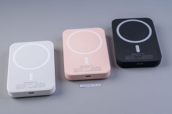 Повербанк з безпровідною зарядкою 10000 mAh, магніт Magsafe, 20W