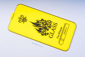 Захисне скло 10D Full Cover YellowCrown для iPhone