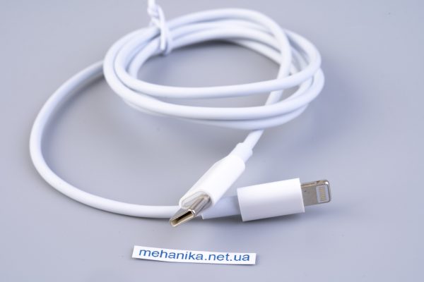 Кабель USB Type-C/iPhone (iPad) Lighting, 100 см, 3А