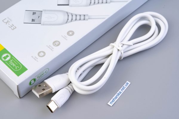 Кабель USB AM/USB Type-C, 100 см, 3А
