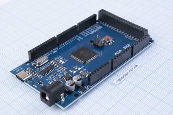 Плата мікроконтролера Arduino Mega 2560 R3/ATmega2560, USB Type-C