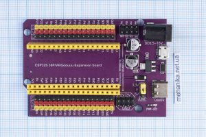 Плата розширення для ESP32, термінальний адаптер, 38 контактів (38 PIN), microUSB+Type-C