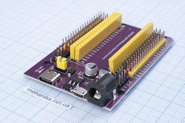 Плата розширення для ESP32, термінальний адаптер, 38 контактів (38 PIN), microUSB+Type-C