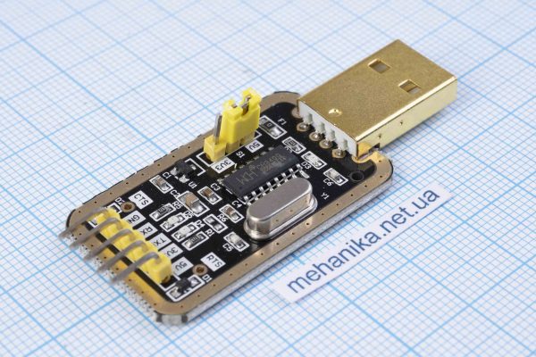 Перехідник (конвертер, адаптер, перетворювач) USB COM UART TTL CH340G GOLD