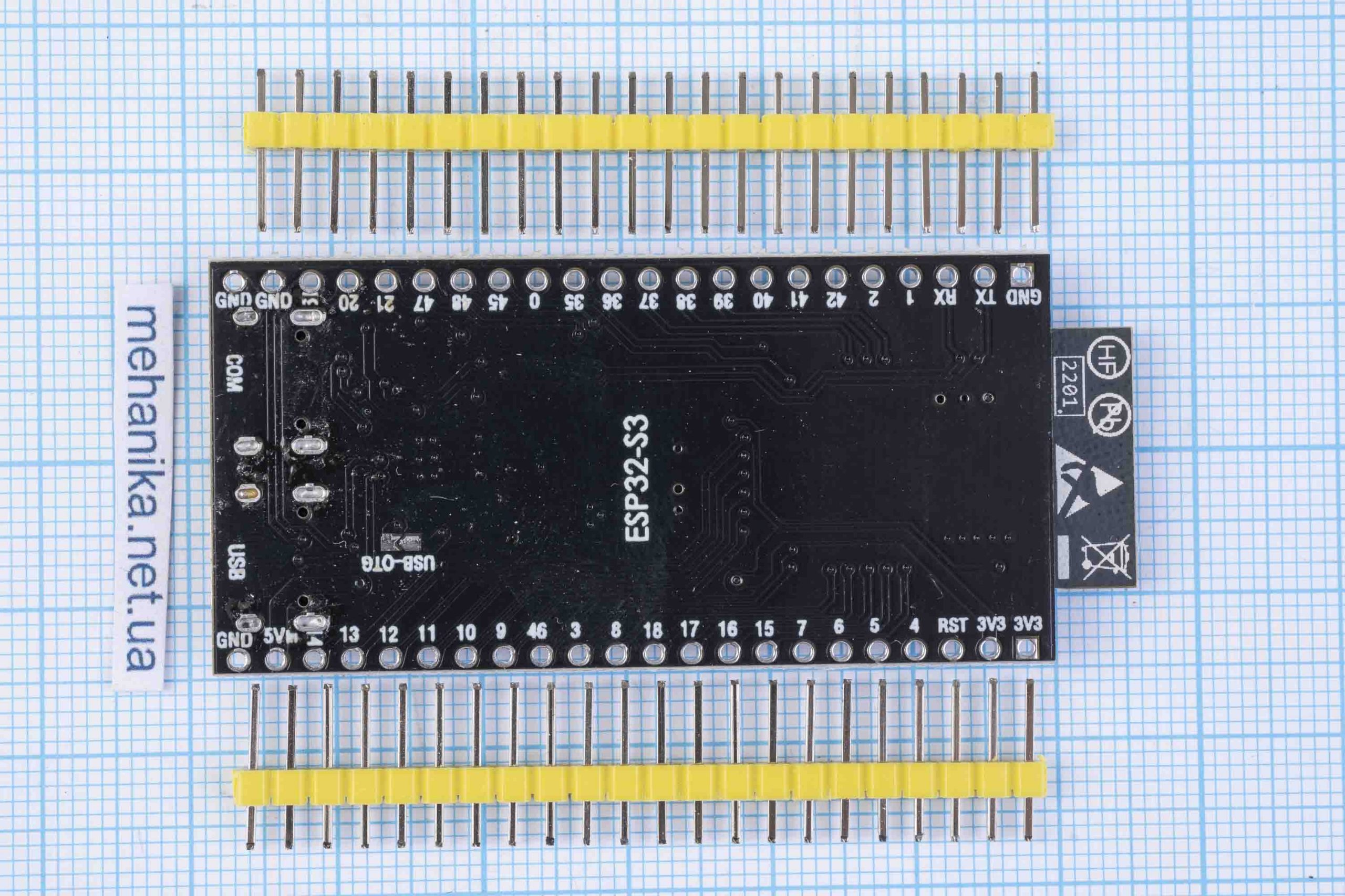 Плата ESP32-S3-WROOM-1-N16R8 WIFI + Bluetooth, ESP32, 2x USB Type-C