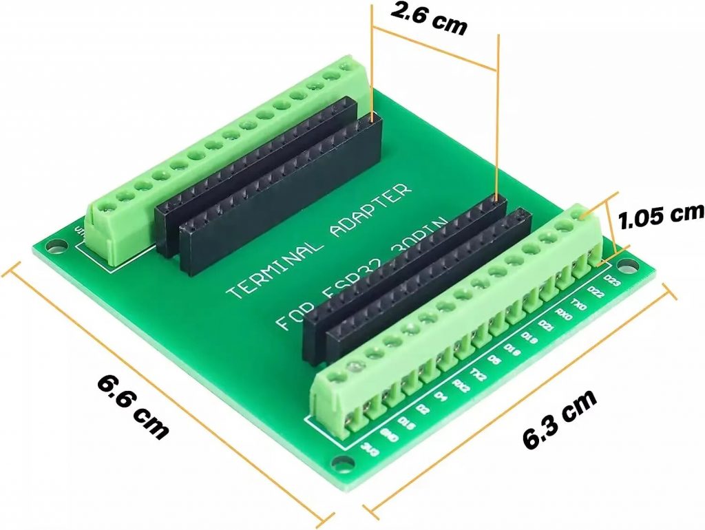 Плата розширення для ESP32, 30 контактів (30 PIN)