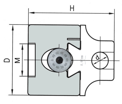 Розточна головка, універсальна, F1-12, 50 мм
