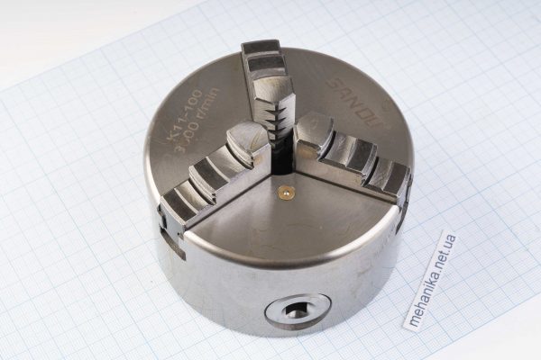 Патрон токарний 3-х кулачковий 100 мм SANOU K11-100