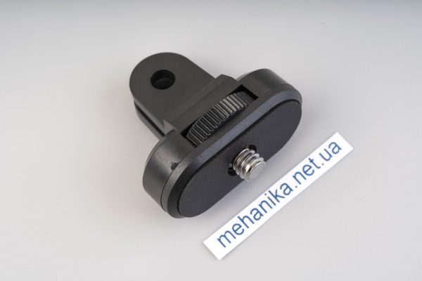 Перехідник-адаптер для екшн-камер (GoPro) з гвинтом 1/4″, 2 вушка, овал
