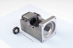 Кронштейн HM12-60 для крокового двигуна NEMA24 з опорою BK12 для ШВП 1605