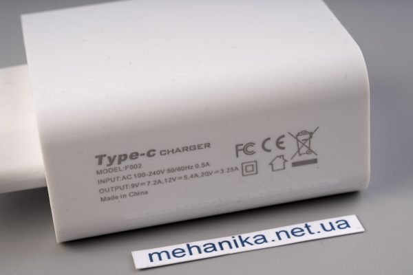 Зарядний пристрій 65W GaN, швидка зарядка для телефона iPhone QC5.0+PD33W, ноутбука
