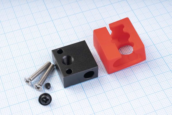 Нагрівальний блок екструдера CR10 для Ender-3, з кожухом