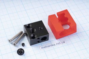 Нагрівальний блок екструдера CR10 для Ender-3, з кожухом
