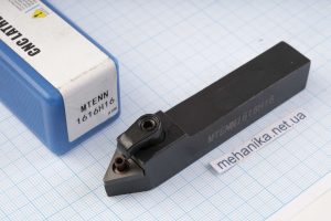 Різець (державка) зі змінними пластинами MTENN1616H16, прохідний