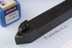 Різець (державка) зі змінними пластинами MTENN2525M16, прохідний