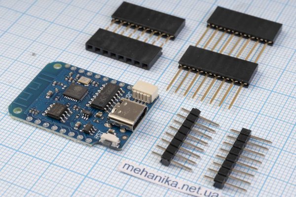 Модуль плата LOLIN WeMos D1 Mini V4.0.0 ESP8266+CH340C Type-C