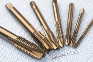 Мітчик прямий, кобальтова сталь HSS Co-5%, машинний ISO