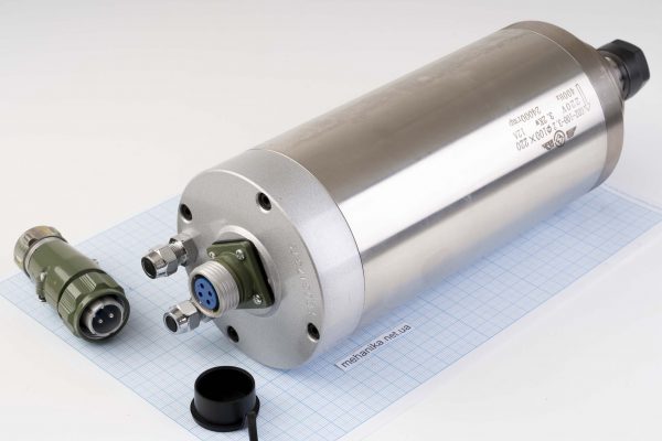 Шпиндель GDZ-100-3.2 (3.2kW, d100мм), цанга ER20, з рідинним охолодженням