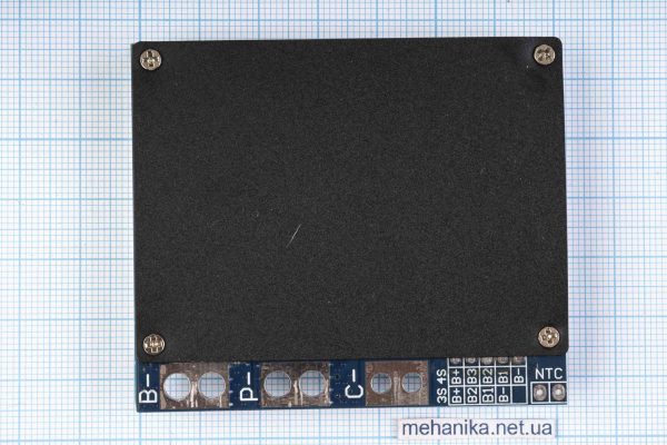 BMS-контролер заряду HX-4S-B100A для LiFePO4, 4S/100A/12.8-14.4V