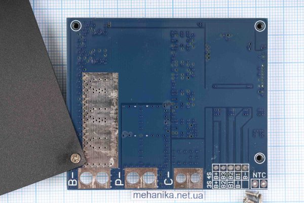 BMS-контролер заряду HX-4S-B100A для LiFePO4, 4S/100A/12.8-14.4V