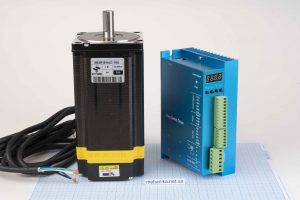 Кроковий двигун з енкодером Nema34(86) Times Brilliant 86EBP181ALC-TKO 12.5Nm, 6.0А + гібридний серводрайвер ZDM-2HA865, кабель 200 см
