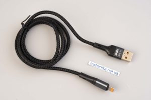 Кабель USB AM/iPhone (iPad) Lighting, 100 см, 100W, нейлон