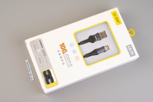 Кабель USB AM/iPhone (iPad) Lighting, 100 см, 100W, нейлон