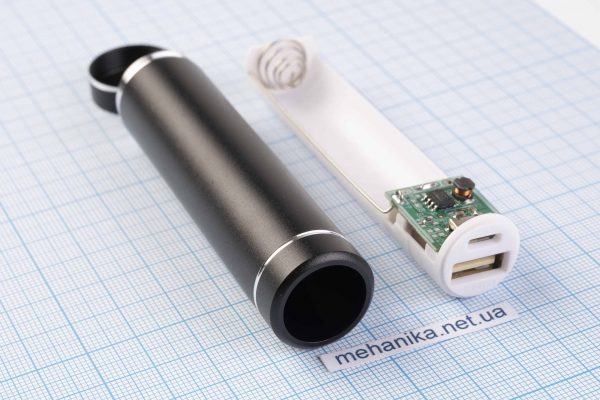 Корпус Power Bank (повербанк), DIY KIT 1×18650, алюміній