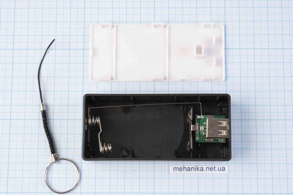 Корпус Power Bank (повербанк), DIY KIT 2×18650, брусок