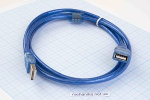 Адаптер-подовжувач USB 2.0 (USB-A Female/USB-A Male), 150 см