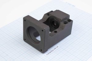 Кронштейн HM12-57 для крокового двигуна NEMA23(57) з опорою BK12 для ШВП 1605