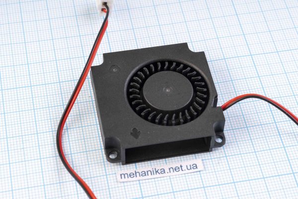 Вентилятор равлик 40х40х10, 24V, 2 PIN, відцентровий, турбіна, кулер ЧПУ