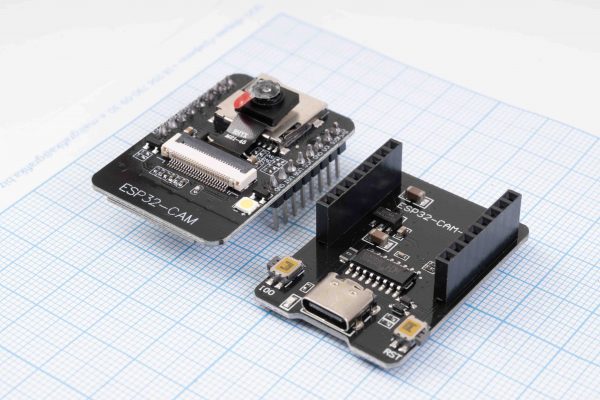 Модуль ESP32-CAM (8M x 8bits) з камерою OV2640, WiFi/Bluetooth, AI-Thinker HW-818 + ESP32-CAM MB Type-C