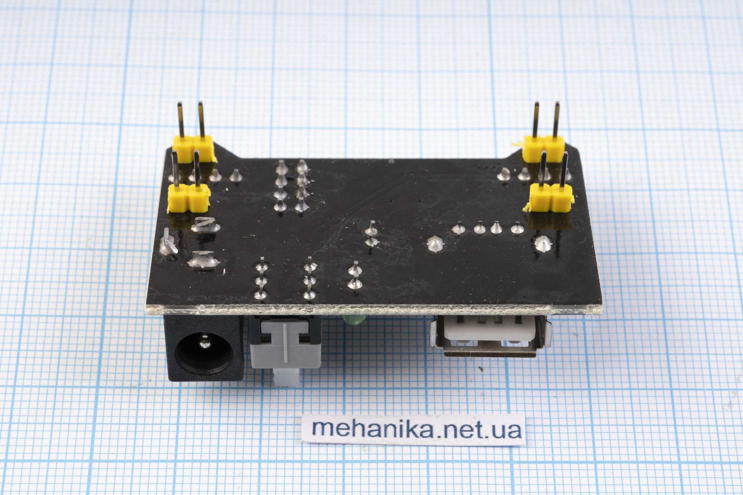 Модуль живлення макетних плат MB-102 3.3/5V, USB-A