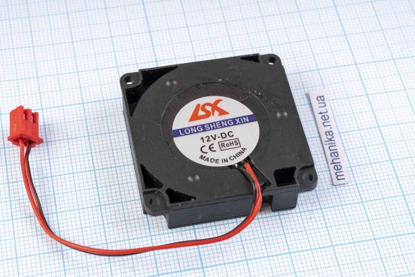 Вентилятор равлик 40х40х10, 12V, 2 PIN, відцентровий, турбіна, кулер ЧПУ
