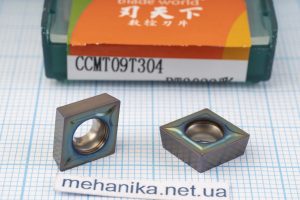 Вставка токарна (різець) CCMT09T304 RT3022 BLADEWORLD 55 HRC