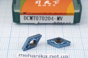 Вставка токарна (різець) DCMT070204-MV RT2145 BLADEWORLD 55 HRC